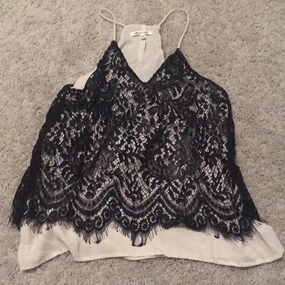 Lace tank top